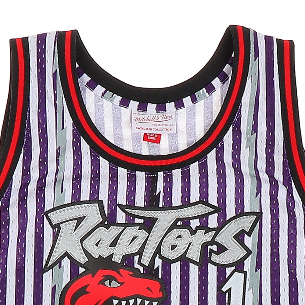 ミッチェルアンドネス（Mitchell&Ness）（メンズ）NBA トロントラプターズ トレイシーマグレディ スイングマン タンクトップ SMJYBW19047-TRAPTPR98TMC M