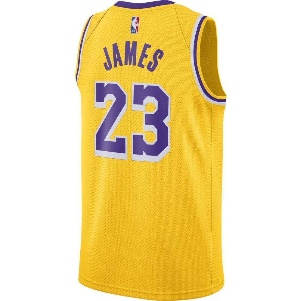 ディズニープリンセスのベビーグッズも大集合 美品 ユニフォーム レブロン?ジェームス NBA レイカーズ SWINGMAN o E seeru  スポーツ/アウトドア その他