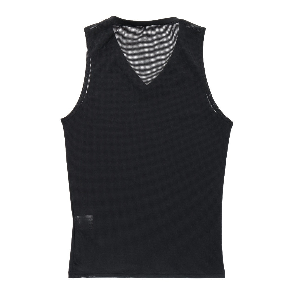 PG（メンズ）バスケットボールウェア ドライプラス 抗菌 ストレッチMs Vネックノースリーブ 751PG1ES4563BLK