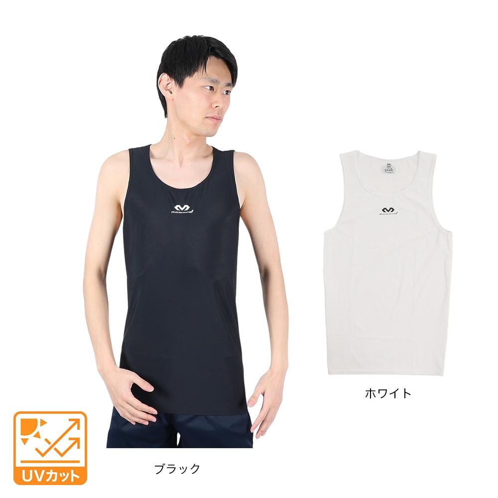 マクダビッド（McDavid）（メンズ）バスケットボールウェア U タンク M886/BK UVカット