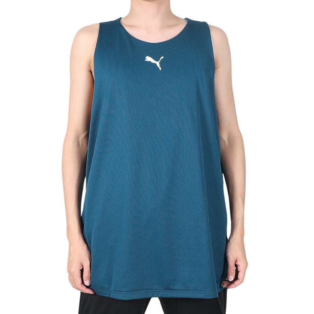 プーマ（PUMA）（メンズ）バスケットボールウェア GIVE AND GO リバーシブル タンクトップ 53419502 速乾
