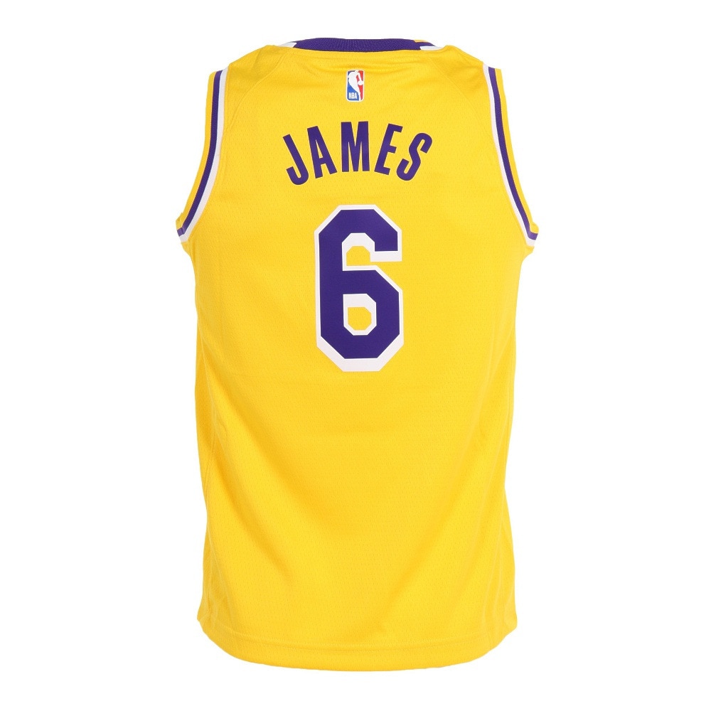 エヌビーエー（NBA）（キッズ）ジュニア バスケットボールウェア アイコンジャージ ロサンゼルス・レイカーズ Z2B7BZ2P-LAKERS