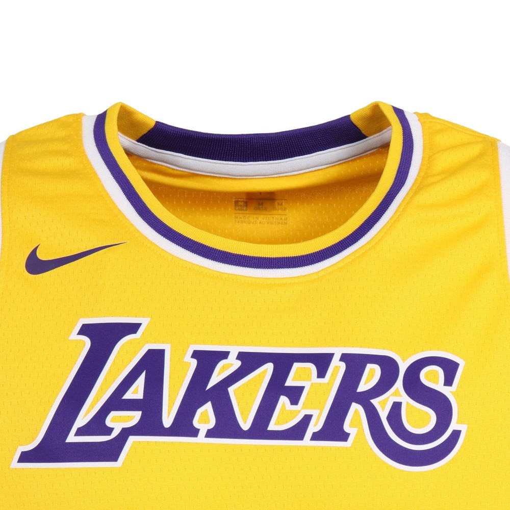 エヌビーエー（NBA）（キッズ）ジュニア バスケットボールウェア アイコンジャージ ロサンゼルス・レイカーズ Z2B7BZ2P-LAKERS