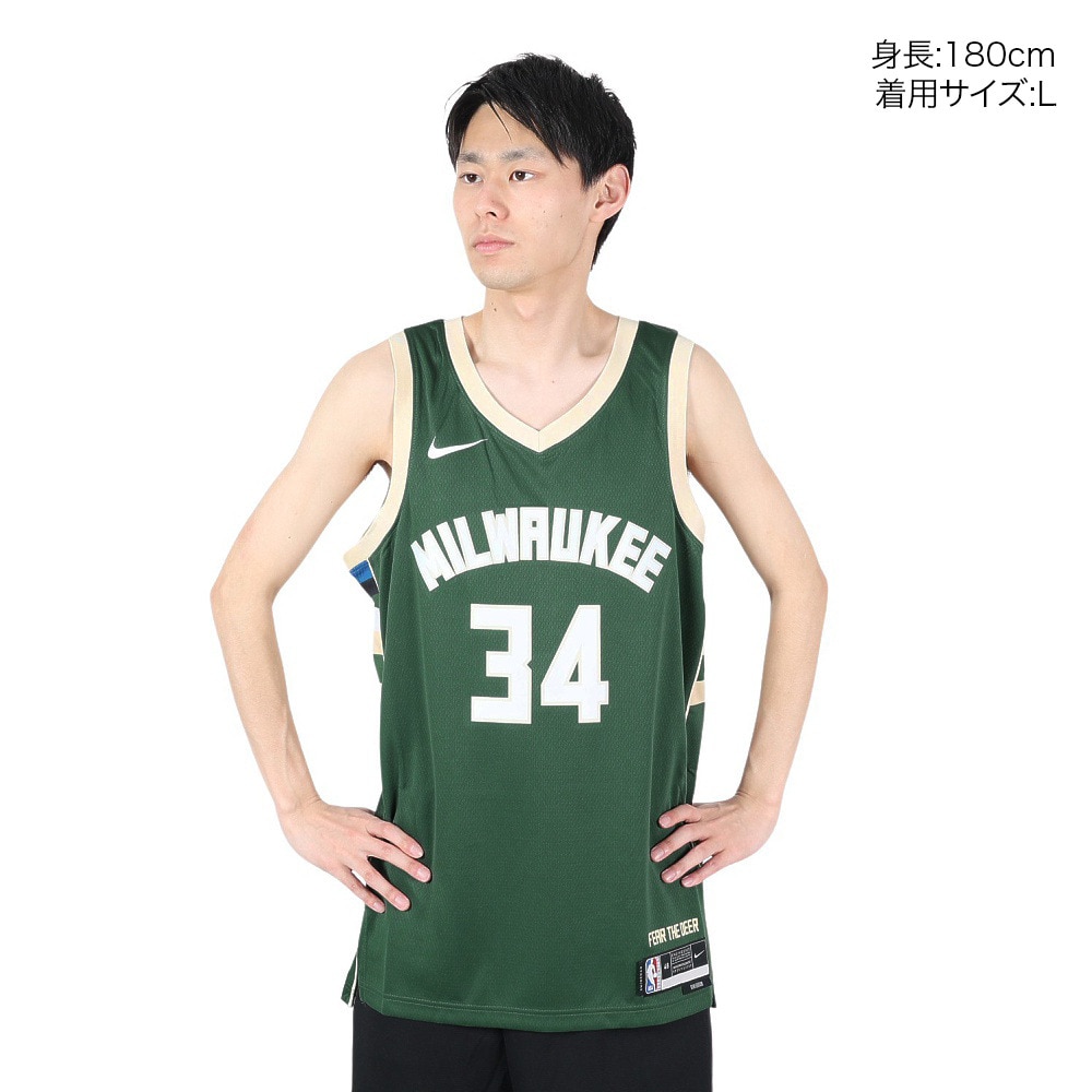 ナイキ（NIKE）（メンズ）バスケットボールウェア NBA MIL DF SWGMN JSY タンクトップ DN2012-323