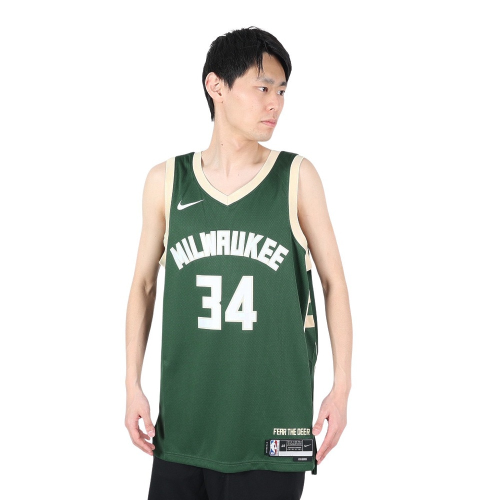 Ｘ　ナイキ バスケットボールウェア NBA MIL DF SWGMN JSY タンクトップ DN2012-323 ＬＬ 30 バスケットボール