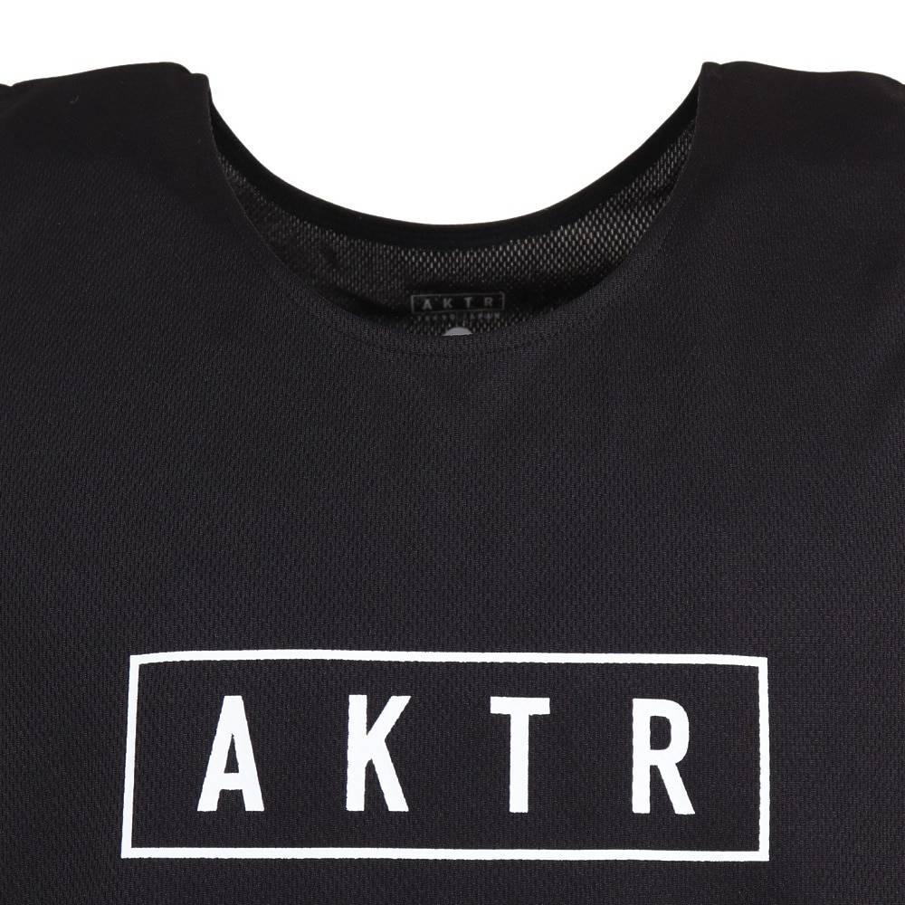 アクター（AKTR）（メンズ）バスケットボールウェア ベーシックロゴ タンクトップ 522-011001 BK