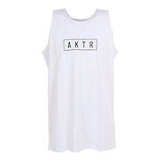 アクター（AKTR）（メンズ）バスケットボールウェア ベーシックロゴ タンクトップ 522-012001 WH