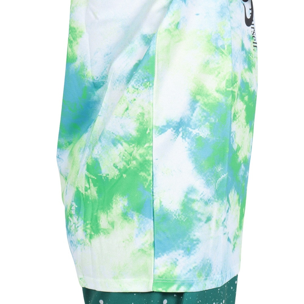 アクター（AKTR）（メンズ）バスケットボールウェア MIXTURE TIEDYE タンク 123-001001 WH 速乾