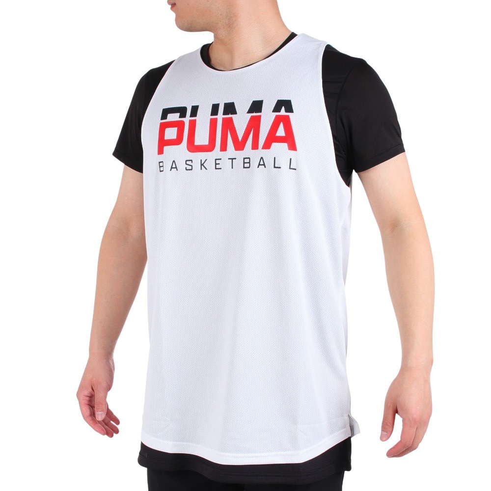 プーマ（PUMA）（メンズ）バスケットボールウェア GIVE AND GO TANK 1 タンクトップ 53856501