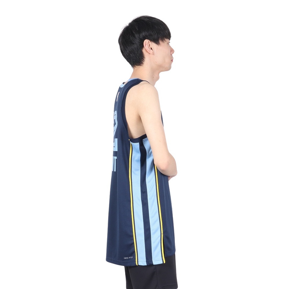ナイキ（NIKE）（メンズ）ノースリーブ NBA バスケットボールウェア メンフィス グリズリーズ アイコン エディション スウィングマン DN2010-419