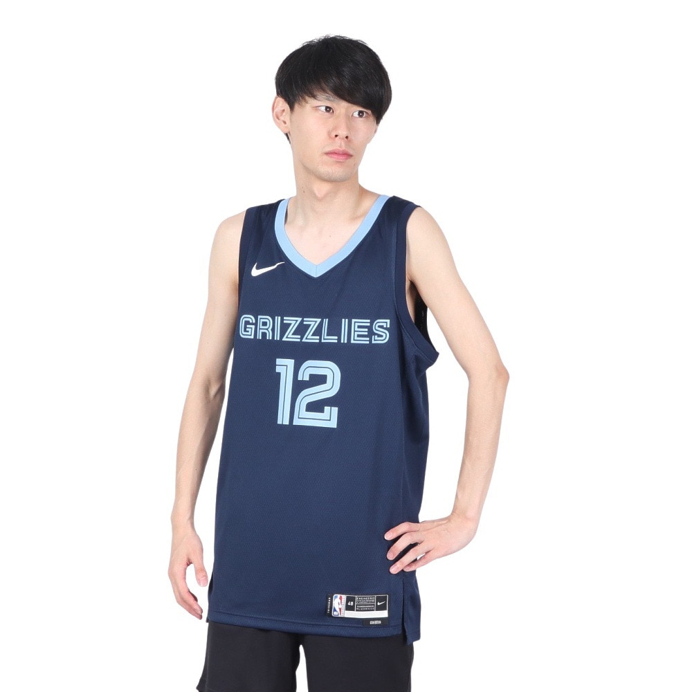 ナイキ（NIKE）（メンズ）バスケットボールウェア メンフィス グリズリーズ アイコン エディション 2022～23 NBA スウィングマンジャージー DN2010-419 速乾