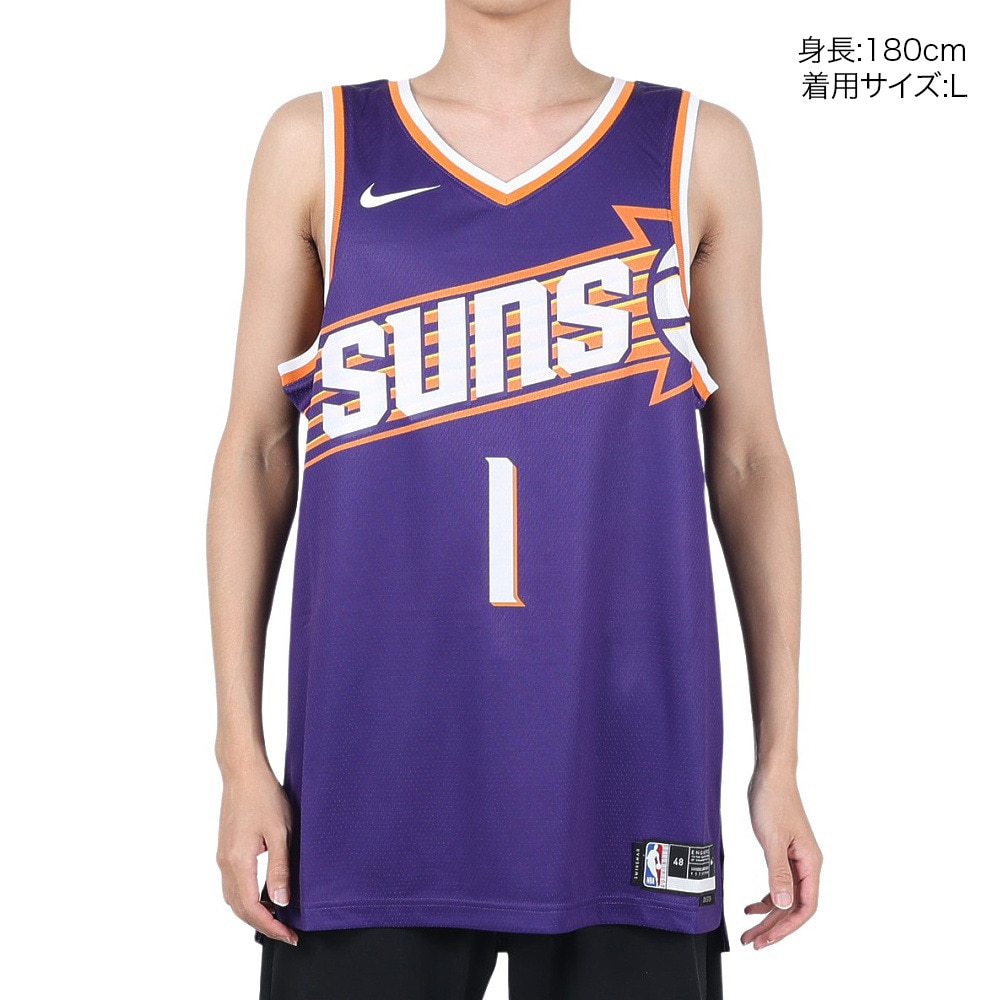 ナイキ（NIKE）（メンズ、レディース）バスケットボールウェア フェニックス サンズ 2023/24 アイコン エディション DV4855-566 速乾