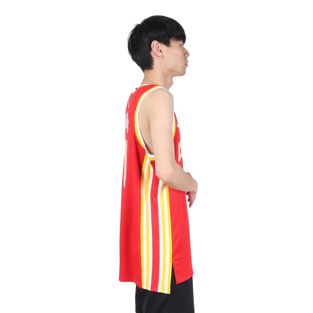 ナイキ（NIKE）（メンズ、レディース）バスケットボールウェア アトランタ ホークス アイコン エディション 2022/23 NBA タンクトップ DN1995-657 速乾