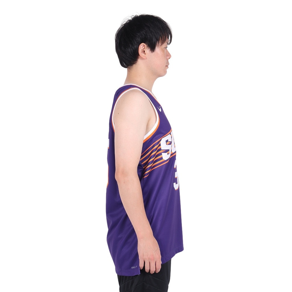 ナイキ（NIKE）（メンズ）バスケットボールウェア NBA フェニックス サンズ 2023/24 アイコン エディション Dri-FIT スウィングマン ジャージー DV4855-570