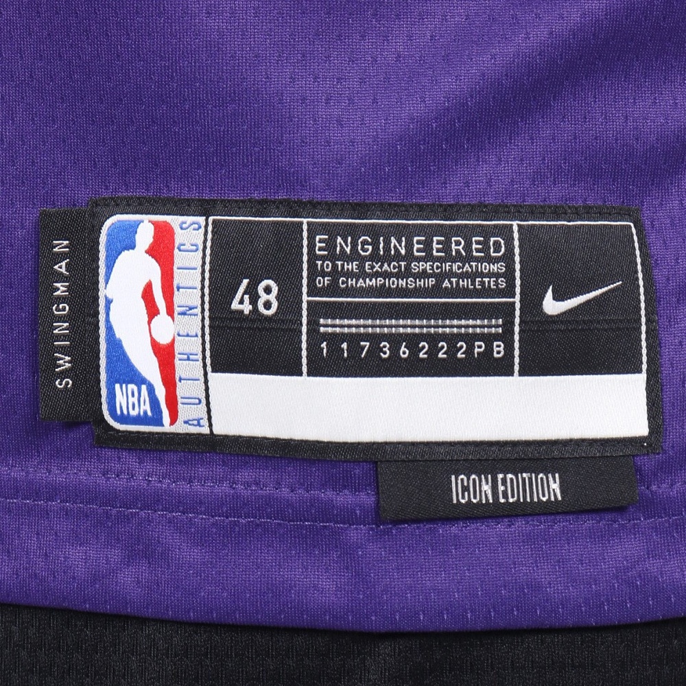 ナイキ（NIKE）（メンズ）バスケットボールウェア NBA フェニックス サンズ 2023/24 アイコン エディション Dri-FIT スウィングマン ジャージー DV4855-570