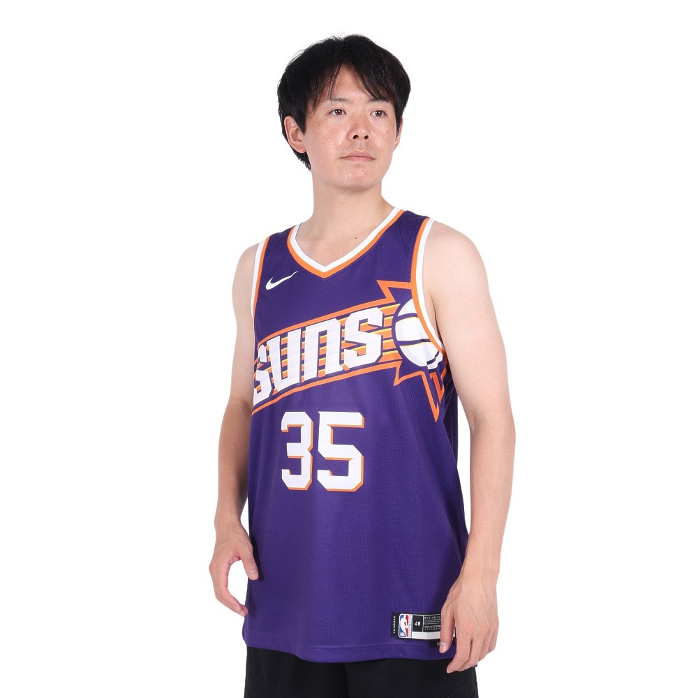 ナイキ（NIKE）（メンズ）バスケットボールウェア NBA フェニックス サンズ 2023/24 アイコン エディション Dri-FIT スウィングマン ジャージー DV4855-570