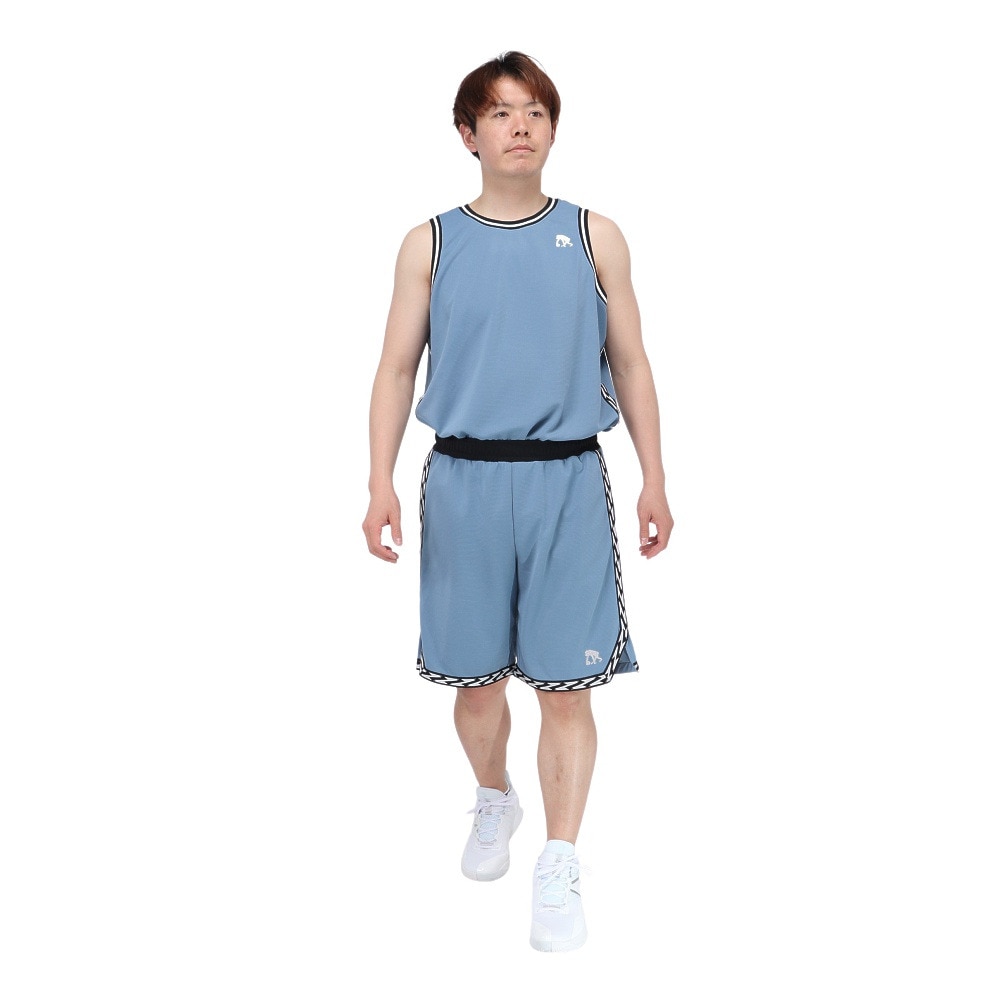 エゴザル（EGOZARU）（メンズ、レディース）バスケットボールウェア クランクライン タンクトップ EZTT-S2401-227 速乾