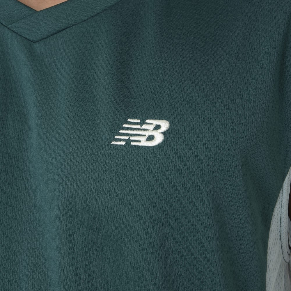 ニューバランス（new balance）（メンズ）バスケットボールウェア ディンプルメッシュ スリーブレス AMT45074NWG 速乾