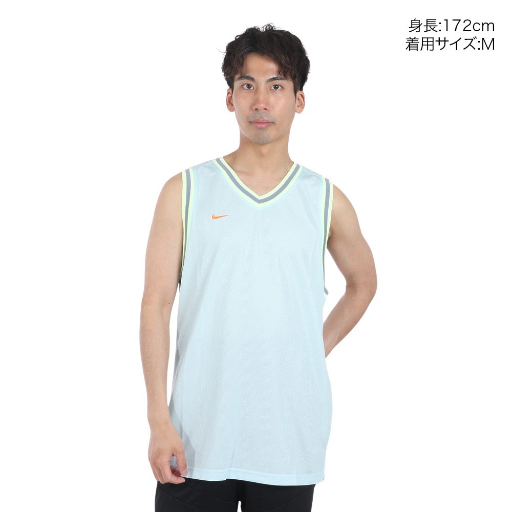ナイキ（NIKE）（メンズ）ノースリーブ バスケットボールウェア ドライフィット DNA バスケットボールジャージー シャツ FQ3708-474