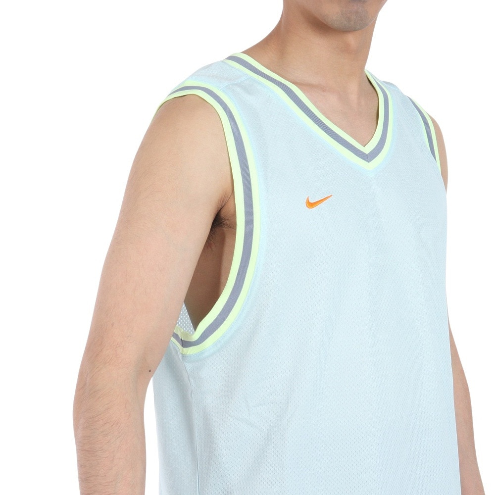 ナイキ（NIKE）（メンズ）ノースリーブ バスケットボールウェア ドライフィット DNA バスケットボールジャージー シャツ FQ3708-474