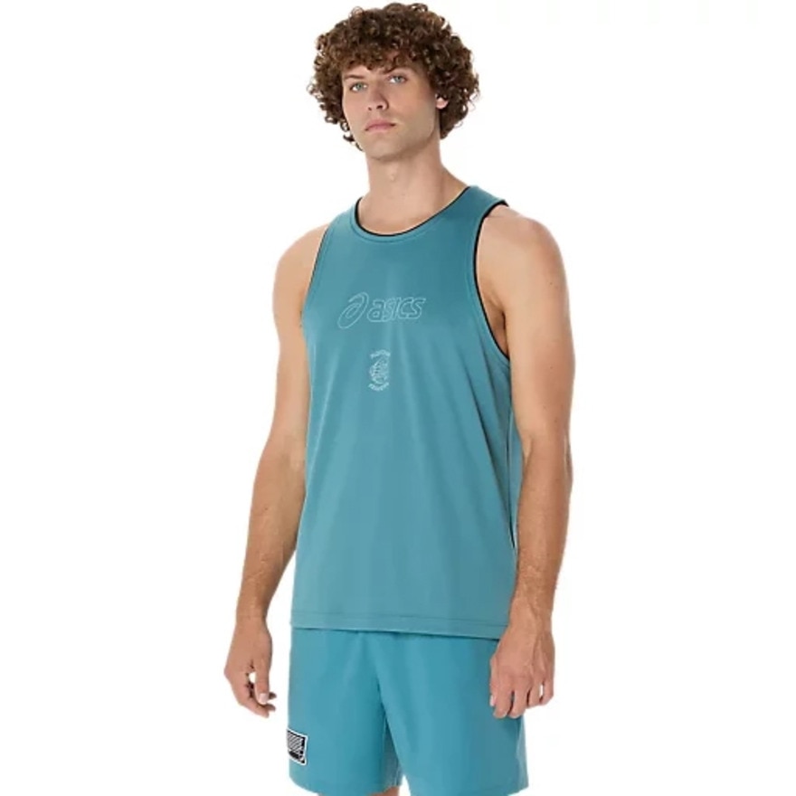 アシックス（ASICS）（メンズ）バスケットボールウェア タンクトップ 2063A410.400