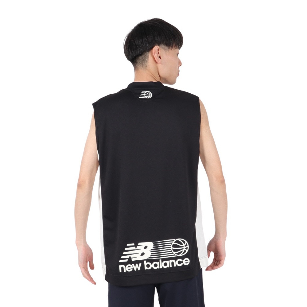 ニューバランス（new balance）（メンズ）【新商品】 バスケットボールウェア グラフィック ドライプラス タンクトップ AMT55099BK
