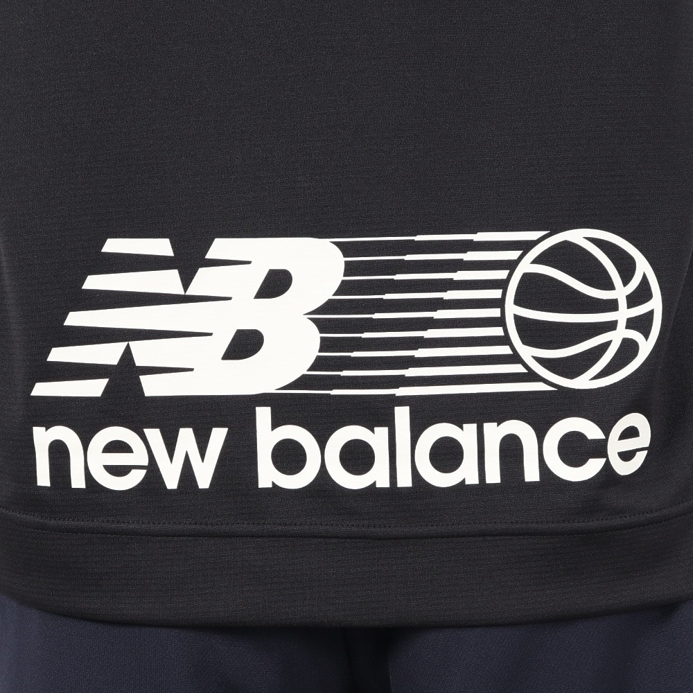 ニューバランス（new balance）（メンズ）【新商品】 バスケットボールウェア グラフィック ドライプラス タンクトップ AMT55099BK