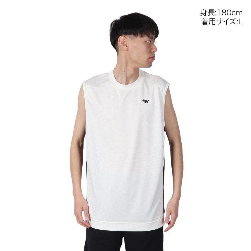 ニューバランス（new balance）（メンズ）バスケットボールウェア グラフィック ドライプラス タンクトップ AMT55099SST