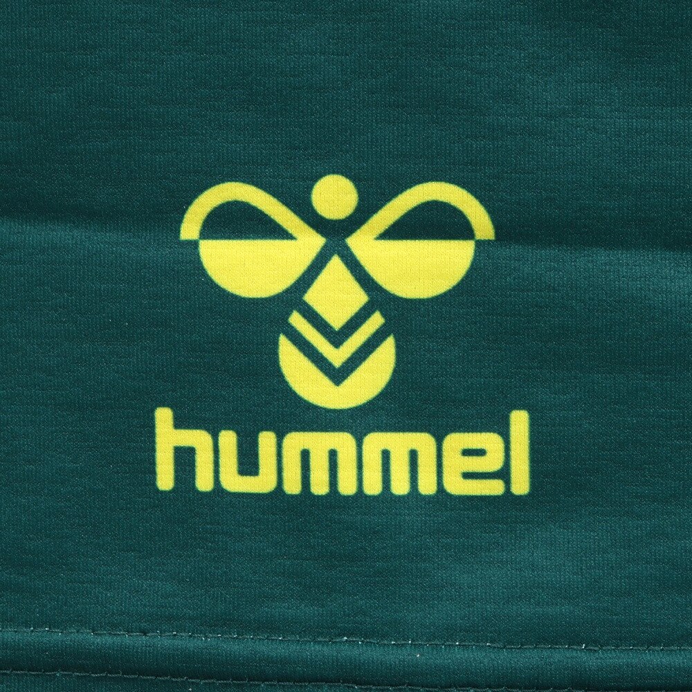 ヒュンメル（hummel）（メンズ）【新商品】 スポーツウェア コットンライク ノースリーブ Tシャツ 袖なし グリーン ドライ HAPB5120XB-563