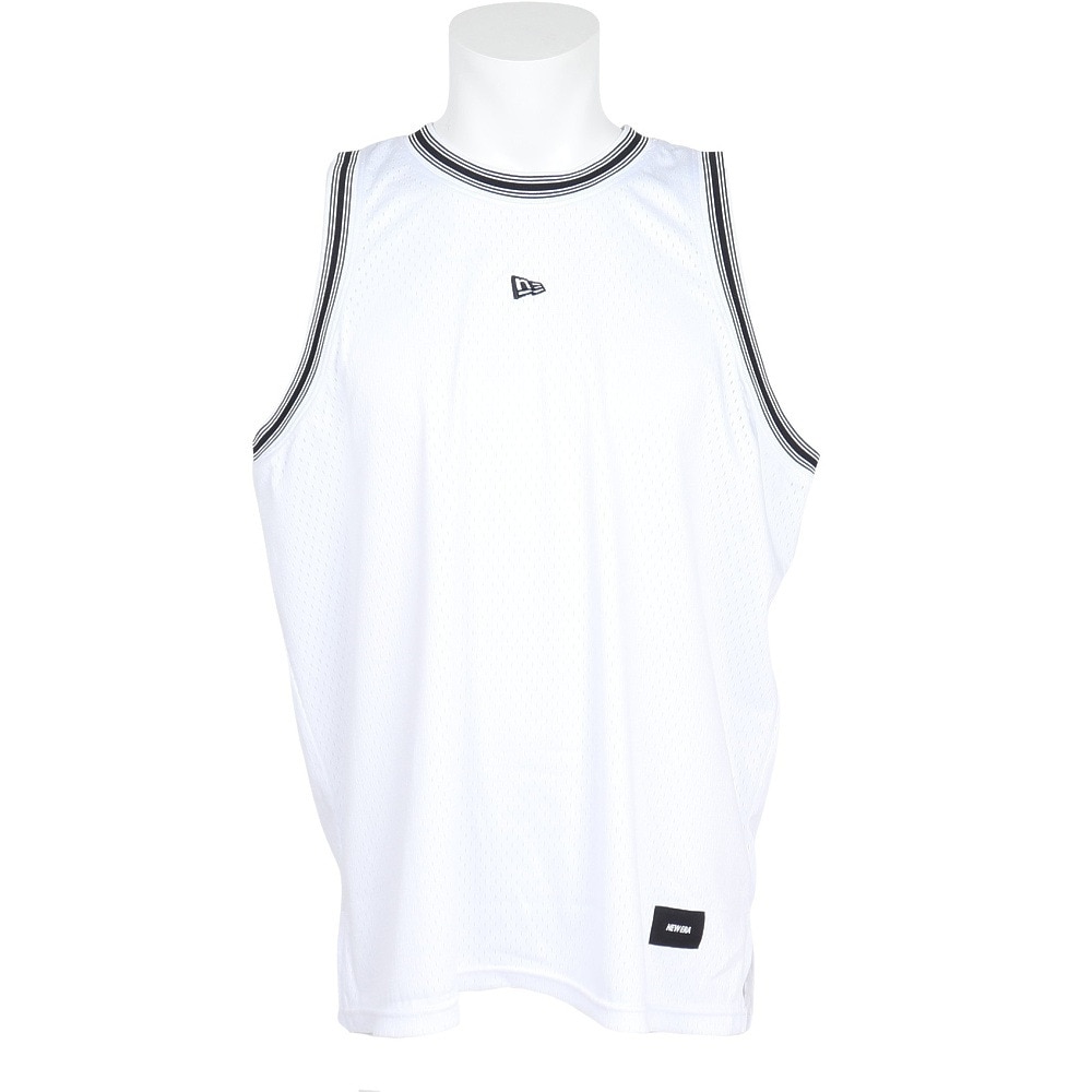 ニューエラ（NEW ERA）（メンズ）バスケットボールウェア Performance Apparel メッシュ タンクトップ WHI 14410134