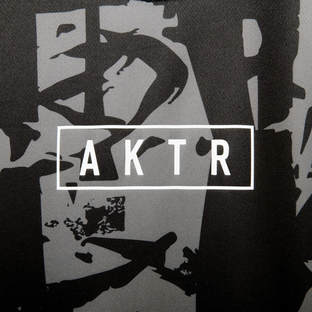 アクター（AKTR）（メンズ、レディース）バスケットボールウェア CUT-UP CAMO リバーシブル タンクトップ 125-023001 BKWH