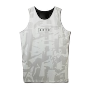 (メンズ、レディース)バスケットボールウェア CUT-UP CAMO リバーシブル タンクトップ 125-023001 GYBK