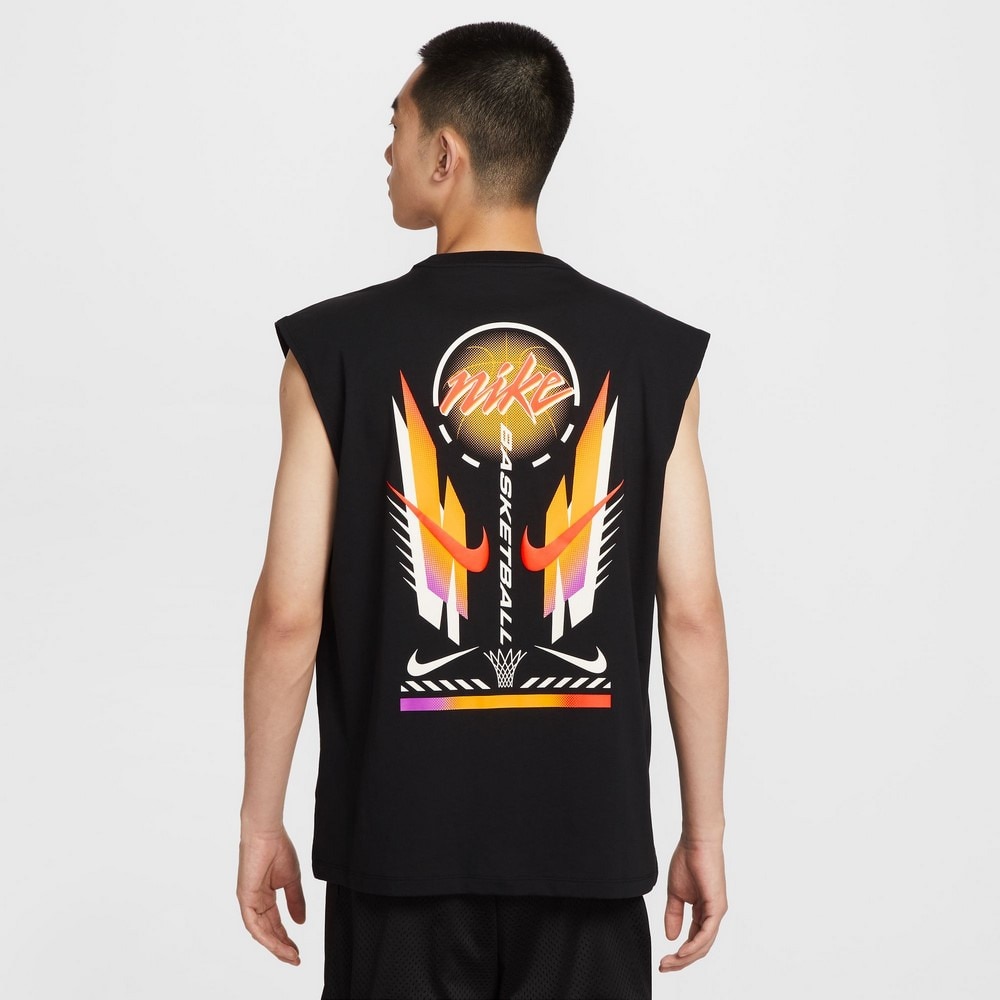 ナイキ（NIKE）（メンズ）バスケットボールウェア スリーブレス M90 OC MOTO1 Tシャツ IB4329-010