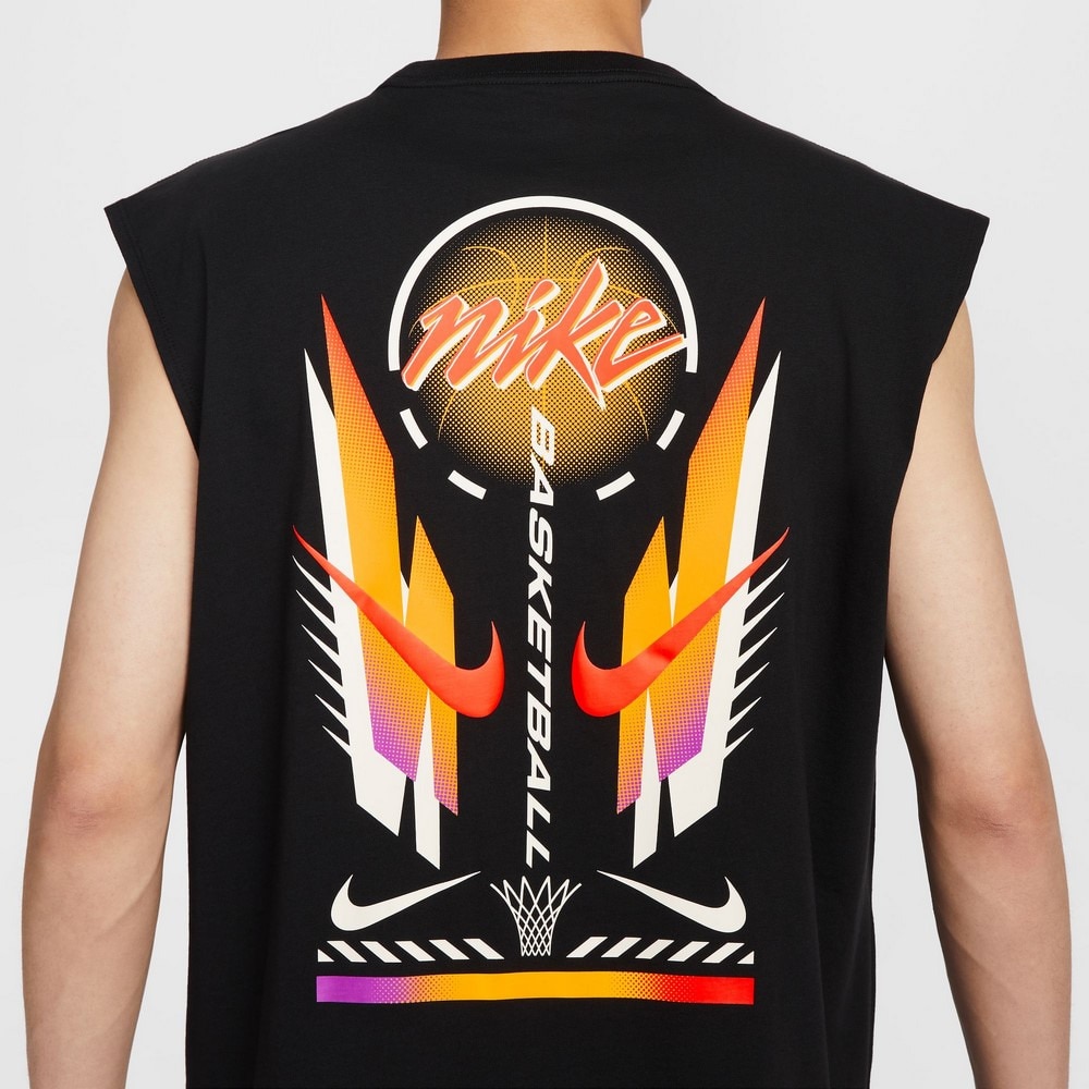 ナイキ（NIKE）（メンズ）バスケットボールウェア スリーブレス M90 OC MOTO1 Tシャツ IB4329-010