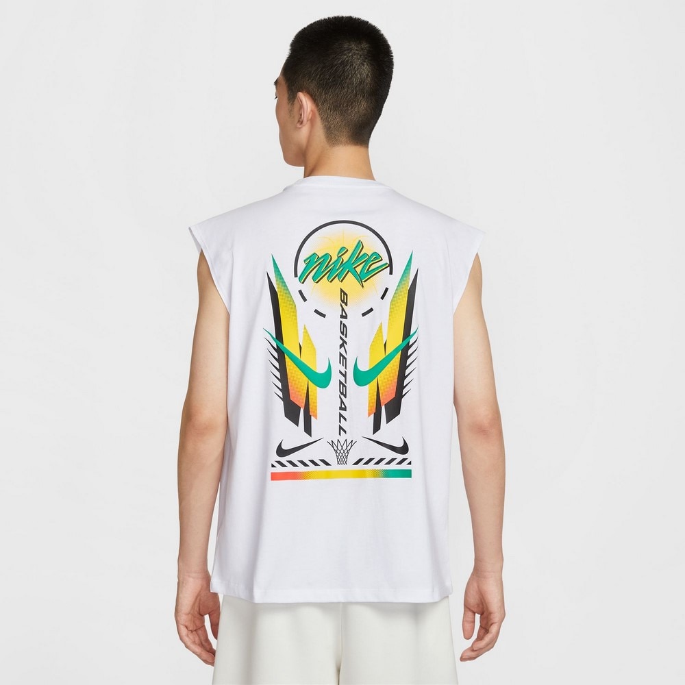 ナイキ（NIKE）（メンズ）バスケットボールウェア スリーブレス M90 OC MOTO1 Tシャツ IB4329-100