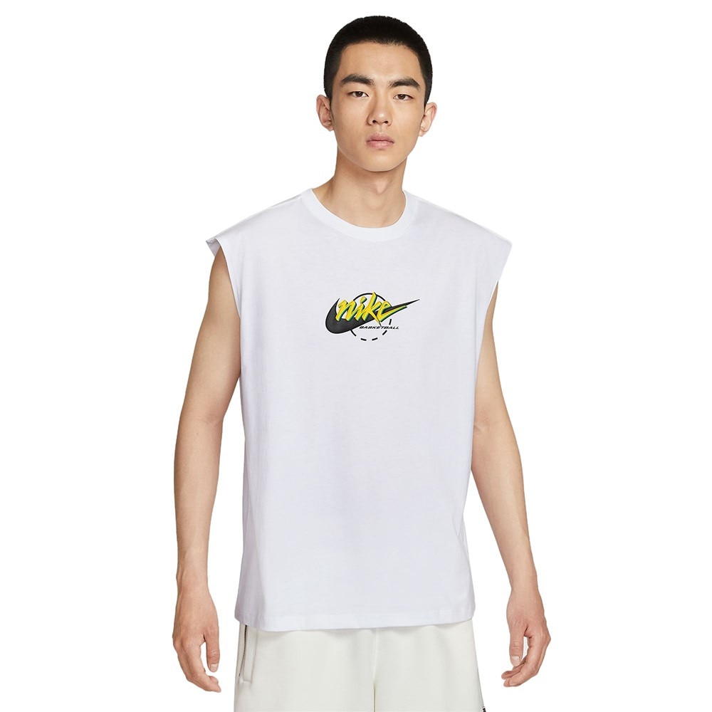 ナイキ（NIKE）（メンズ）バスケットボールウェア スリーブレス M90 OC MOTO1 Tシャツ IB4329-100