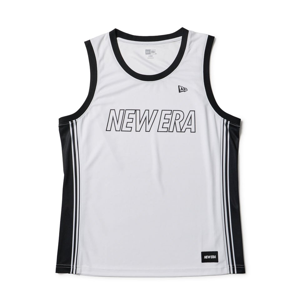 NEW ERA �o�X�P�b�g�{�[���E�F�A �Q�[�� ���b�V�� �^���N �Q�[�� ���b�V�� �^���N 14744507 �k �z���C�g �o�X�P�b�g�{�[��