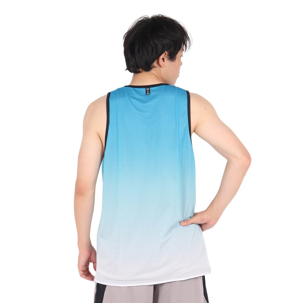 アンダーアーマー（UNDER ARMOUR）（メンズ）バスケットボールウェア ベースライン リバーシブル タンクトップ 1387088 002