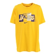 ナイキ（NIKE）（キッズ）NBA レイカーズ バスケットボールウェア ジュニア LAKERS Tシャツ Z2B7FEKF 速乾