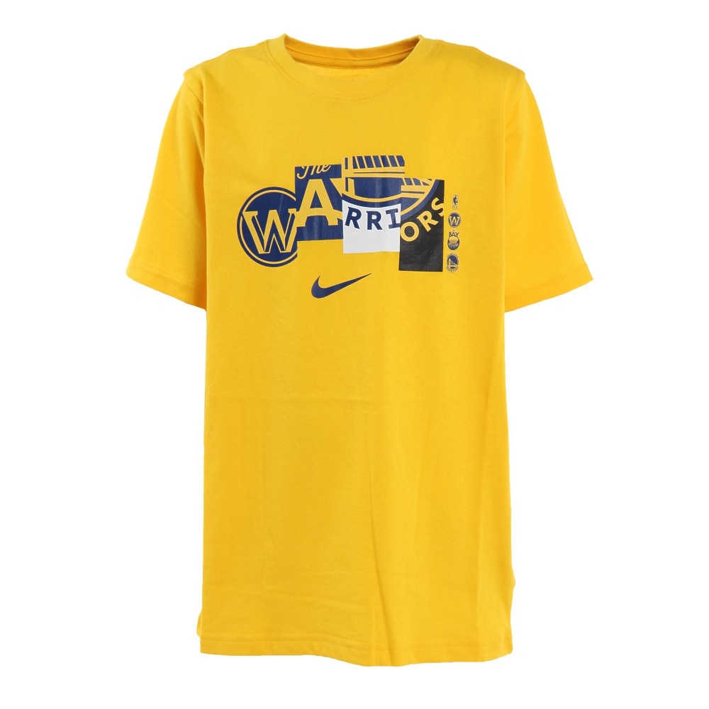 エヌビーエー（NBA）（キッズ）バスケットボールウェア ジュニア WARRIORS Tシャツ Z2B7FEKF ウォリアーズ NBA