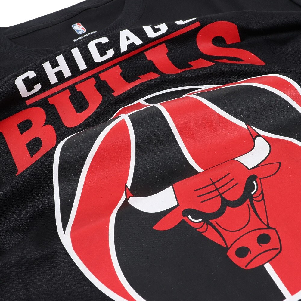 エヌビーエー（NBA）（キッズ）バスケットボールウェア ジュニア ブルス半袖Tシャツ PBC2V-BULLS