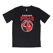 エヌビーエー（NBA）（キッズ）バスケットボールウェア ジュニア ブルス半袖Tシャツ PBC2V-BULLS