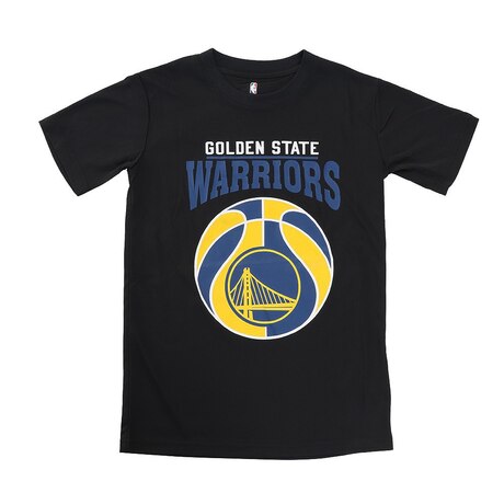 バスケットボールウェア ジュニア ウォリアーズ半袖Tシャツ PBC2V-WARRIORS NBA