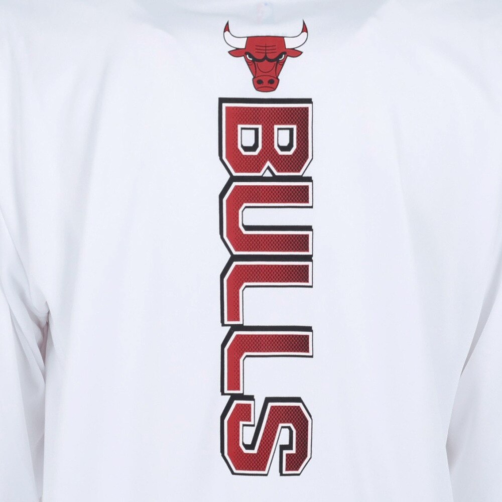 エヌビーエー（NBA）（キッズ）バスケットボールウェア ジュニア シカゴブルス 長袖Tシャツ PBC2X-BULLS
