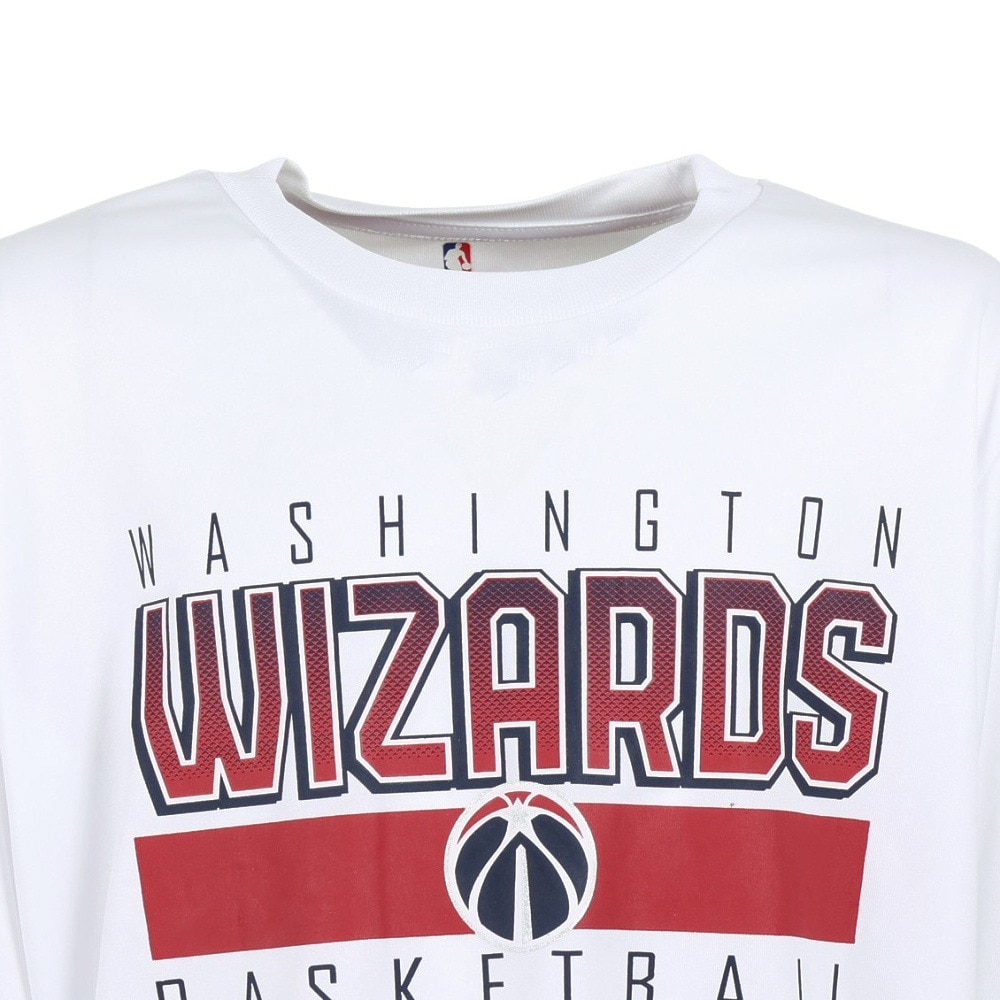 エヌビーエー（NBA）（キッズ）バスケットボールウェア ジュニア ワシントン・ウィザーズ 長袖TシャツPBC2X-WIZARDS