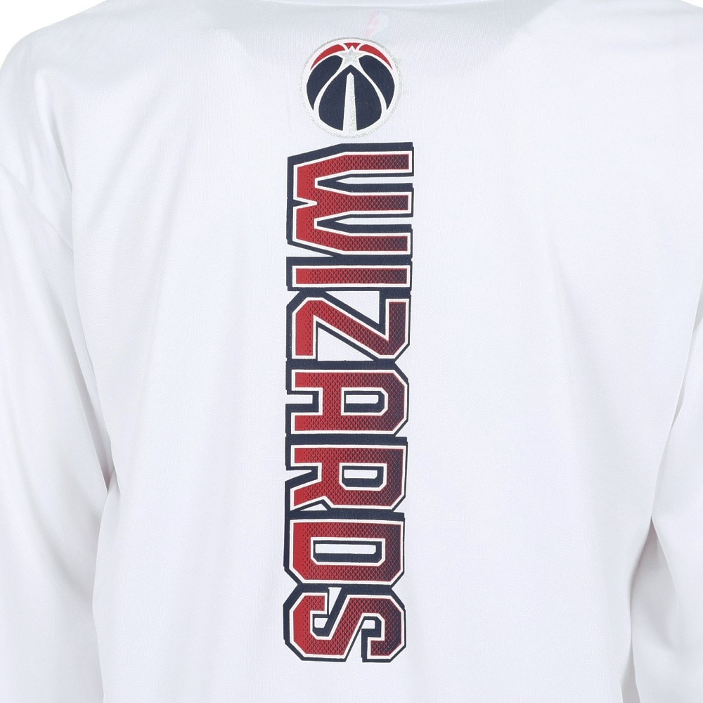 エヌビーエー（NBA）（キッズ）バスケットボールウェア ジュニア ワシントン・ウィザーズ 長袖TシャツPBC2X-WIZARDS