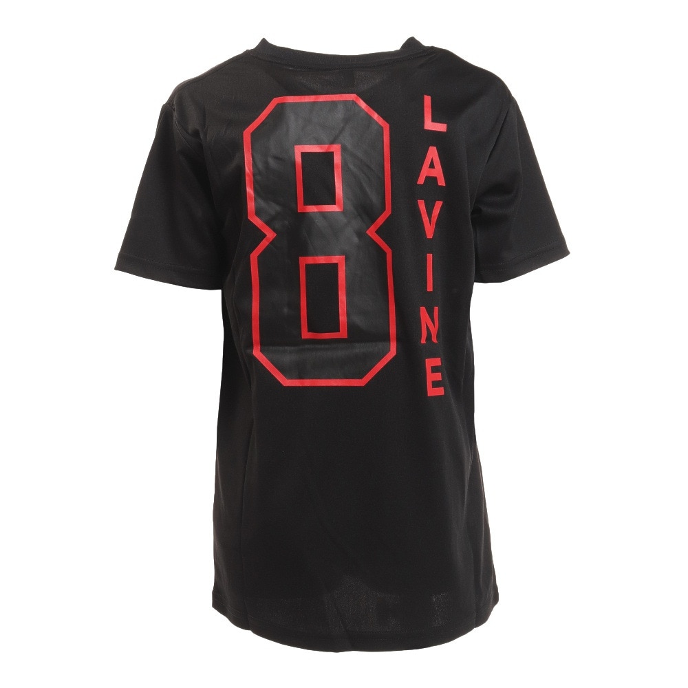 エヌビーエー（NBA）（キッズ）ジュニア ザック・ラヴィーン シカゴ・ブルズ アイコン 半袖Tシャツ PFC7Z-BULLS/BL