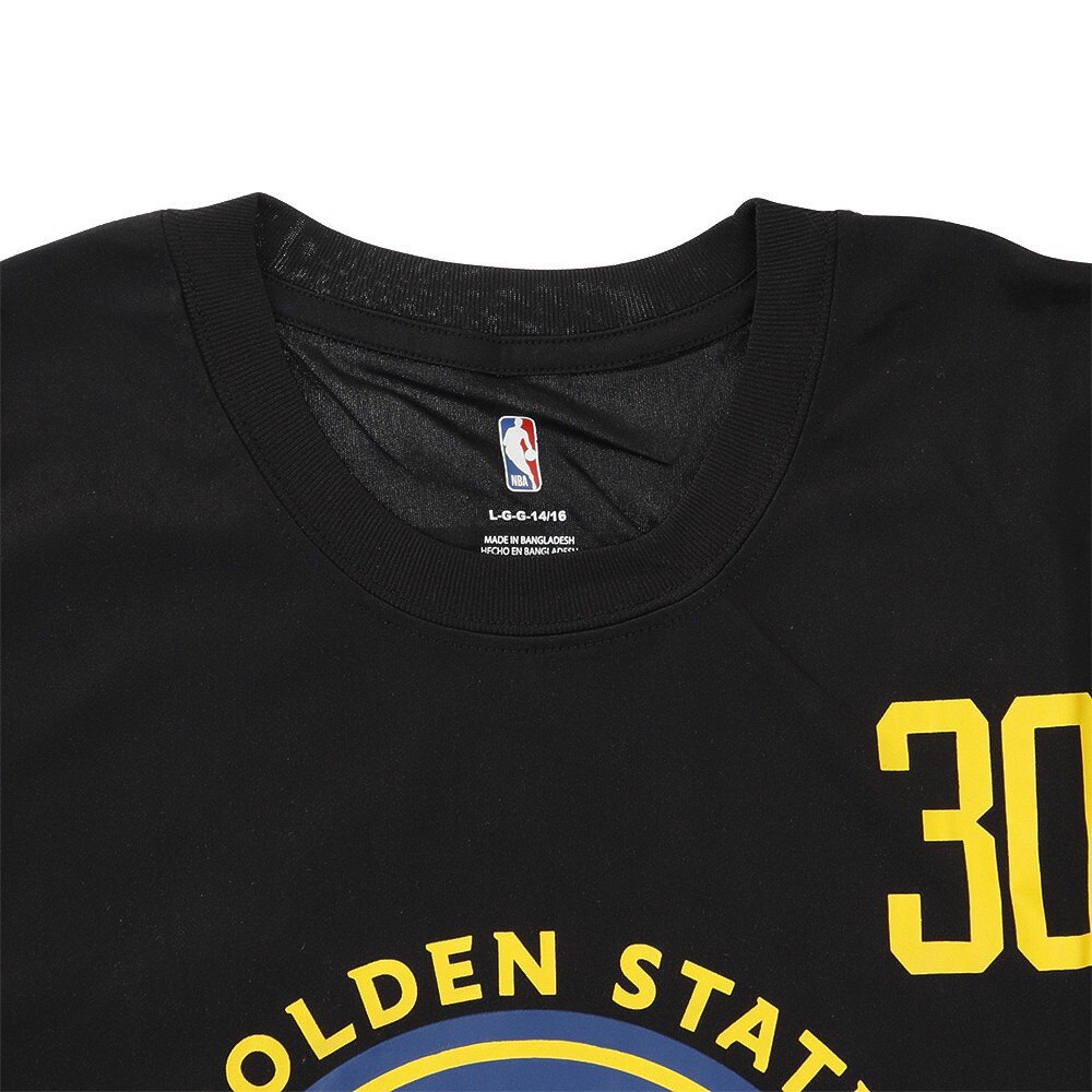 エヌビーエー（NBA）（キッズ）バスケットボールウェア ジュニア ウォリアーズ アイコン ステフィン・カリーTシャツ PFC7Z-WARRIORS/BL NBA