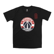 エヌビーエー（NBA）（キッズ）バスケットボールウェア ジュニア ウィザーズ アイコン 八村塁 Tシャツ PFC7Z-WIZARDS/BL