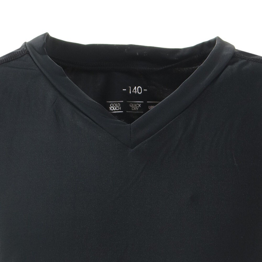 PG（キッズ）バスケットボールウェア ジュニア UVカット 冷感ノースリーブインナーシャツ 751PG1ES4569BLK